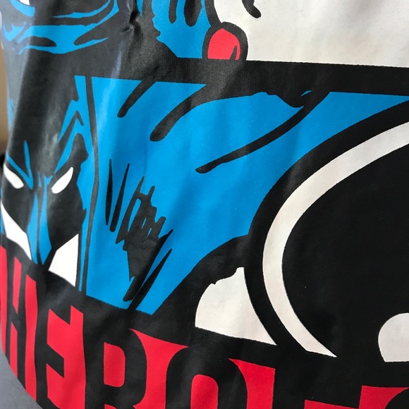 DC Comics Grey “Original Heroes" Tee M - Picture 5 of 6